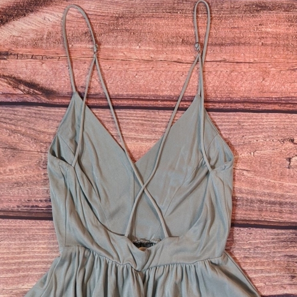 Silence and noise blue romper low back - Picture 5 of 8